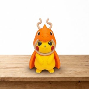 Dragonite Poncho Pikachu