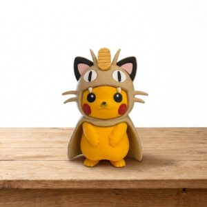 Meowth Poncho Pikachu